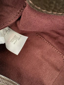 White stuff leather bag