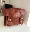 Fatface leather bag