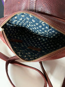 Fatface leather bag