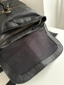 Fatface leather backpack