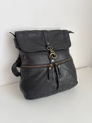 Fatface leather bag