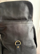 Fatface leather backpack/crossbody bag