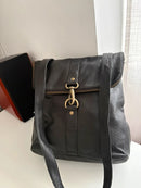 Fatface leather backpack/crossbody bag