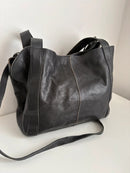 White stuff leather bag