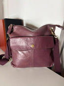 Fatface leather bag