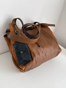 White stuff leather bag