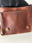 Fatface leather bag