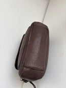 Fatface brown leather crossbody bag