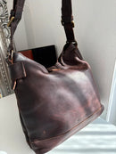 White stuff leather bag