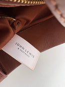 John Lewis leather bag