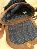 Fatface leather bag