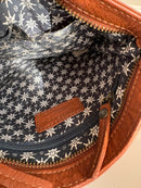 Fatface leather bag