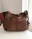 Fatface leather bag