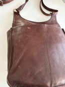 Fatface leather bag