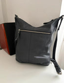 White stuff leather bag