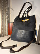 White stuff leather bag