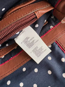 White stuff leather bag