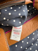 White stuff leather bag