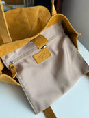 Fatface leather bag