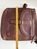 Fatface leather bag