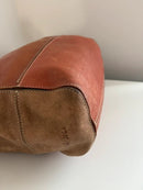 Fatface large brown leather bag