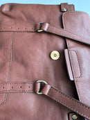 White stuff leather bag
