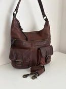 Fatface leather bag
