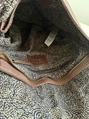 Fatface leather backpack