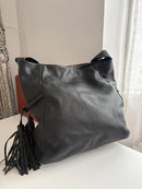White stuff leather bag