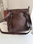 Fatface leather bag