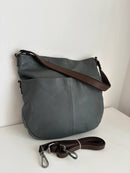White stuff leather bag