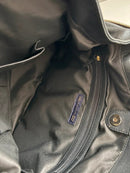 Marks and Spencer black leather handbag