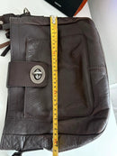 White stuff leather bag