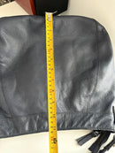 White stuff leather bag