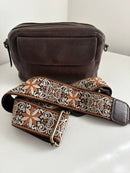 Fatface leather bag