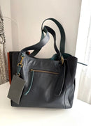 White stuff leather bag