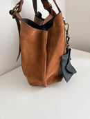 White stuff leather bag