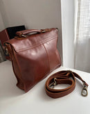 Fatface leather bag
