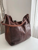 Fatface leather bag