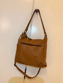 White stuff leather bag