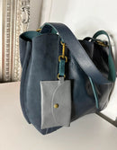 White stuff leather bag