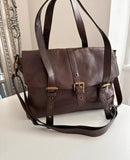 M&S leather bag