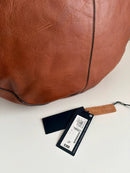 Marks and Spencer brown leather shoulder bag