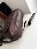 White stuff leather bag