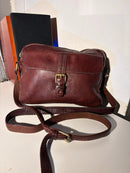 Fatface leather bag