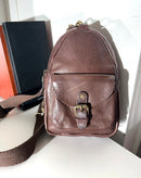 Fatface leather bag
