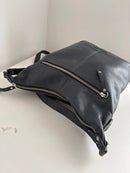 White stuff leather bag