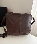 White stuff leather bag