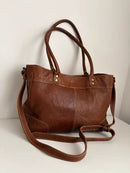 Fatface leather bag