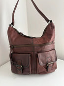 Fatface leather bag